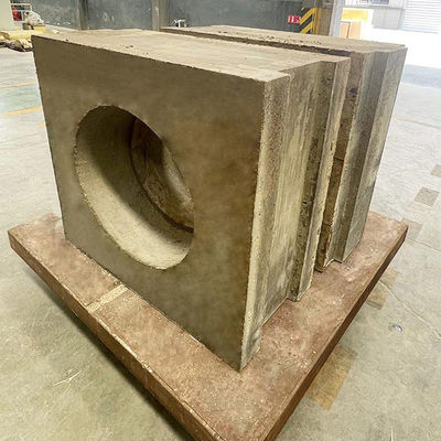 High Refractoriness Under Load Compound Prefabricated Blocks Pot Mouth Brick For Reduction Furnace Of Metal Magnesium