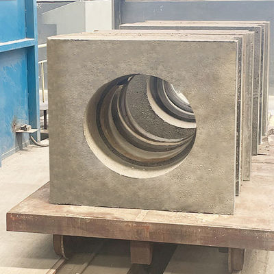High Refractoriness Under Load Compound Prefabricated Blocks Pot Mouth Brick For Reduction Furnace Of Metal Magnesium