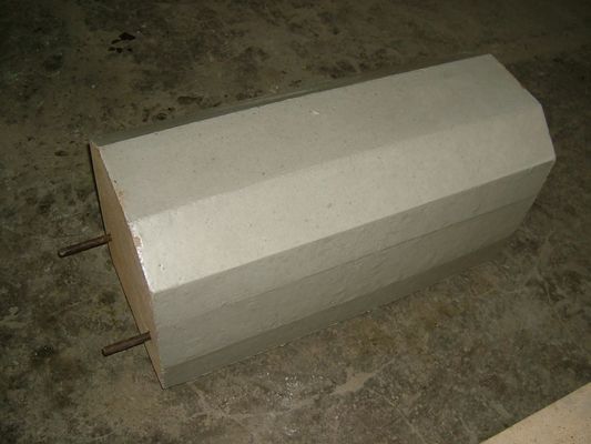 Low Porosity High Abrasive Resistance Glazed Tile Refractory Fire Bricks Of Furnace Door For Coke Oven