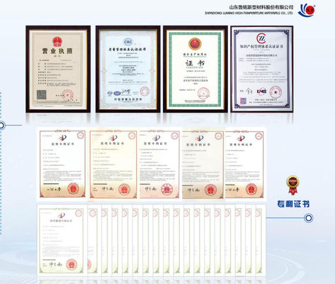 Custom Corundum Mullite Precast Kiln Blocks Include Blocks Anti Stripping