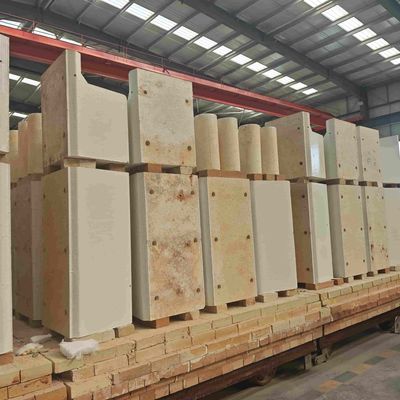 White Mullite Corundum Refractory Items with Customized Design mgo c brick kiln materials