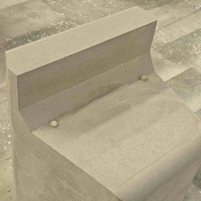 Metal Forging Corundum Mullite Refractory Parts For Temperature Applications
