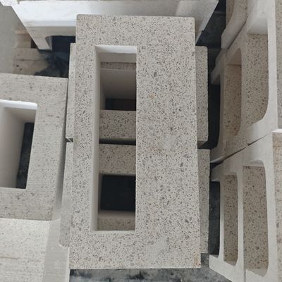 Alumina Silica Brick Cylindrical Design and Suitable for Glass Melting Furnaces