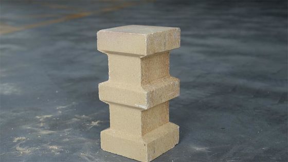 85% High Alumina Refractory Bricks Phosphated Bonded Refractory Ceramic Anchor For Rotary Kiln