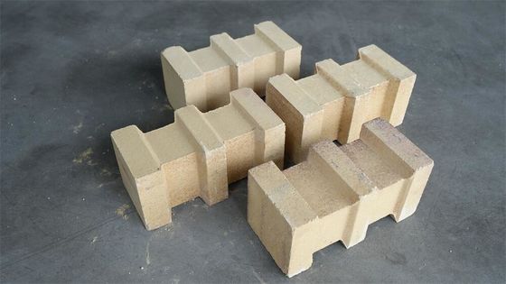 Excellent High Temperature Fire Brick High Alumina Refractory Anchor Brick For Industry Furnace Linings Steel Plant