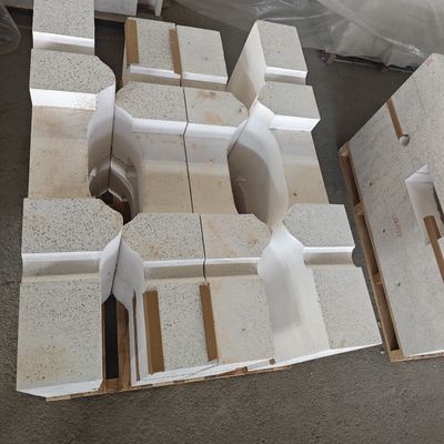 Good Slag Resistance High Temperature Ceramic Insulation For Glass Melting Furnaces