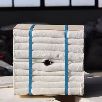 High Temperature Resistant Ceramic Fiber Module Aluminum Silicate Fireproof Folding Block Industrial Kiln Refractory Insulation Cotton Block Insulation Cotton