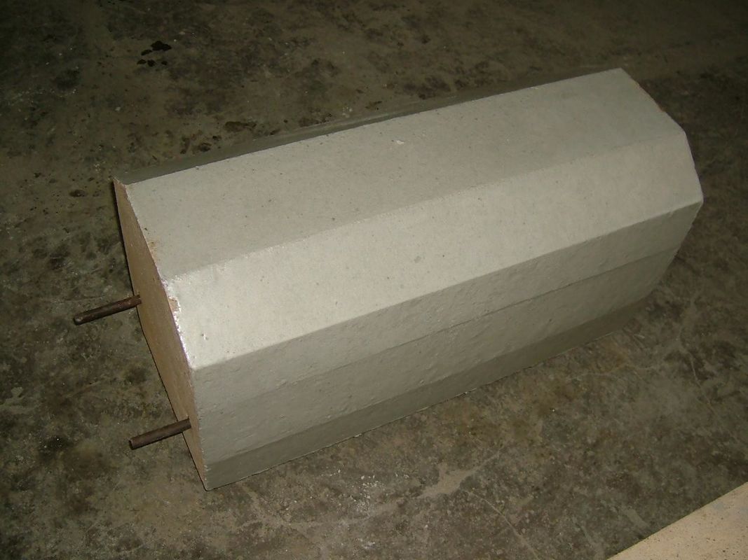 Low Porosity High Abrasive Resistance Glazed Tile Refractory Fire Bricks Of Furnace Door For Coke Oven
