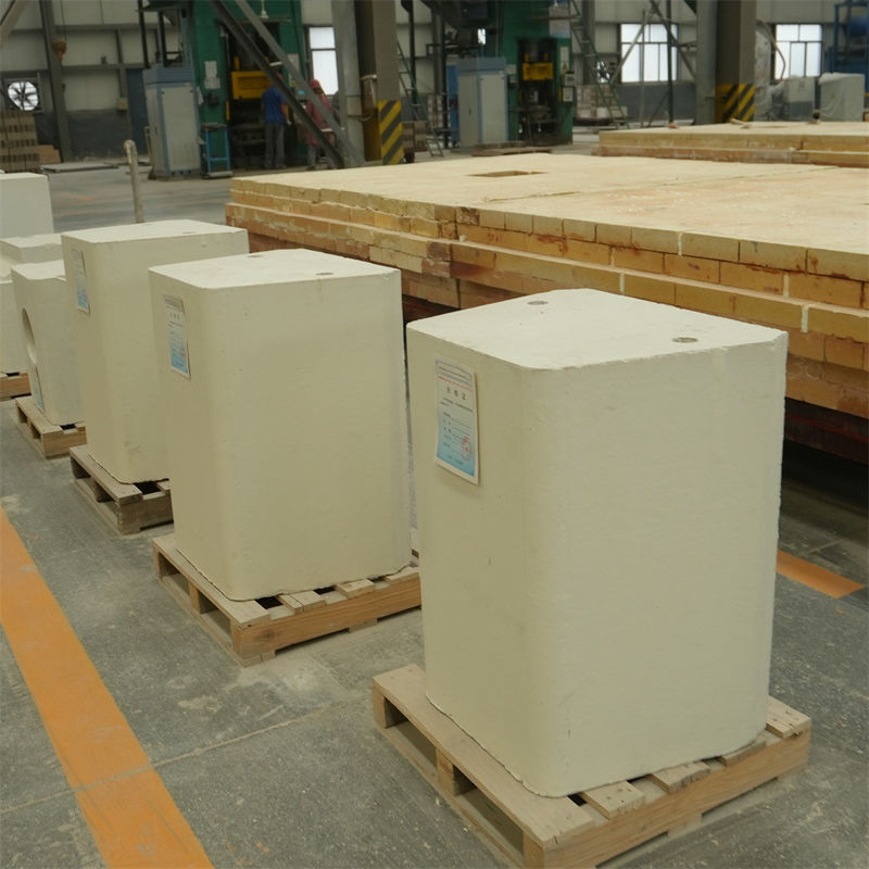 Customized Zircon Refractory Material With Apparent Porosity For Rotary Kiln Glass Kiln Industrial Use