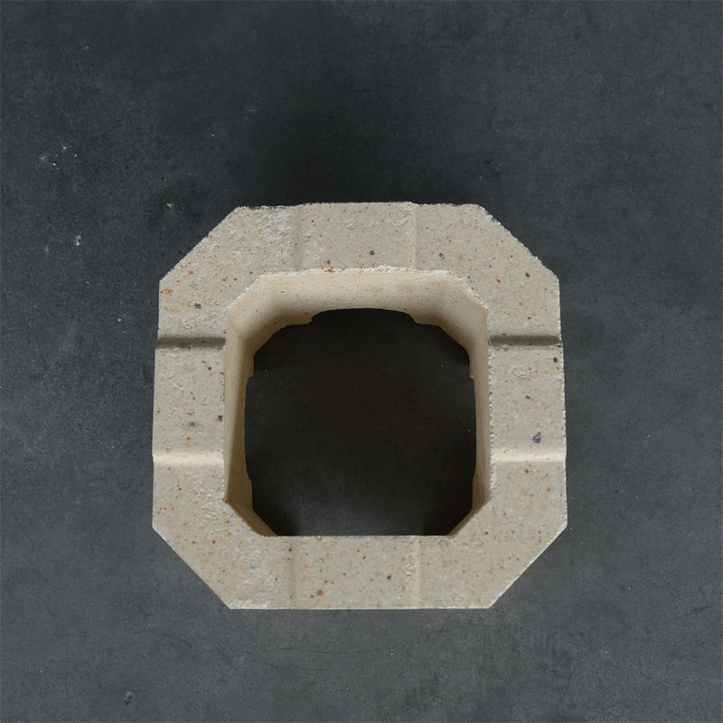 ZS-63 Precast Block Or Zircon Refractories Brick Custom Dimensional Style