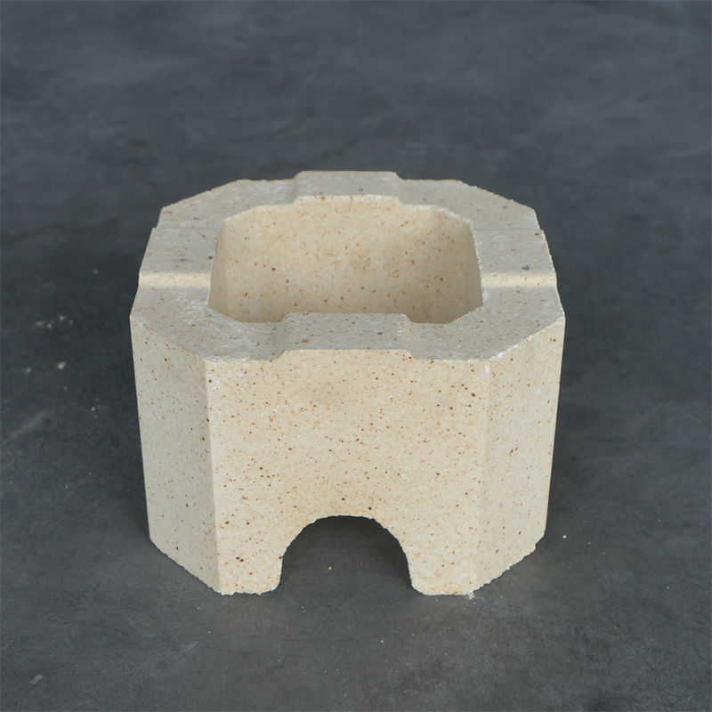 Custom Corundum Mullite Precast Kiln Blocks Include Blocks Anti Stripping