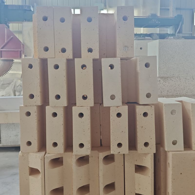 Good Thermal Shock Resistance Cement Kiln Linings Fire Bricks Customized For Your Production